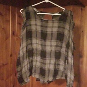 Shoulderless long Sleeve